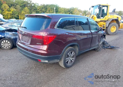 2018 Honda Pilot Ex from USA, damaged, VIN 5FNYF6H32JB053658